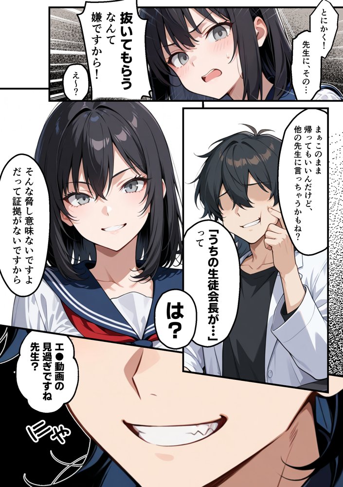 【朗報】彼氏持ち生徒会長さん、ローターが抜けなくなってしまう エロ同人誌画像 046