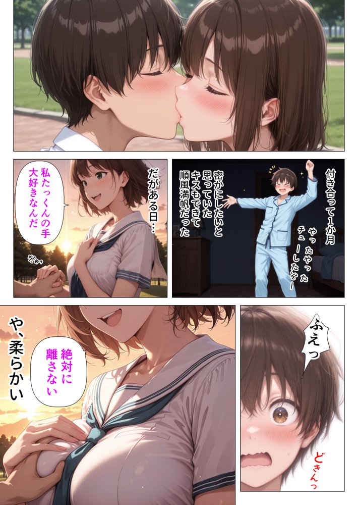 むちむち人妻になった元カノと同窓会で再会した童貞の濃密H  〜今日は私のカラダ好きに使って〜