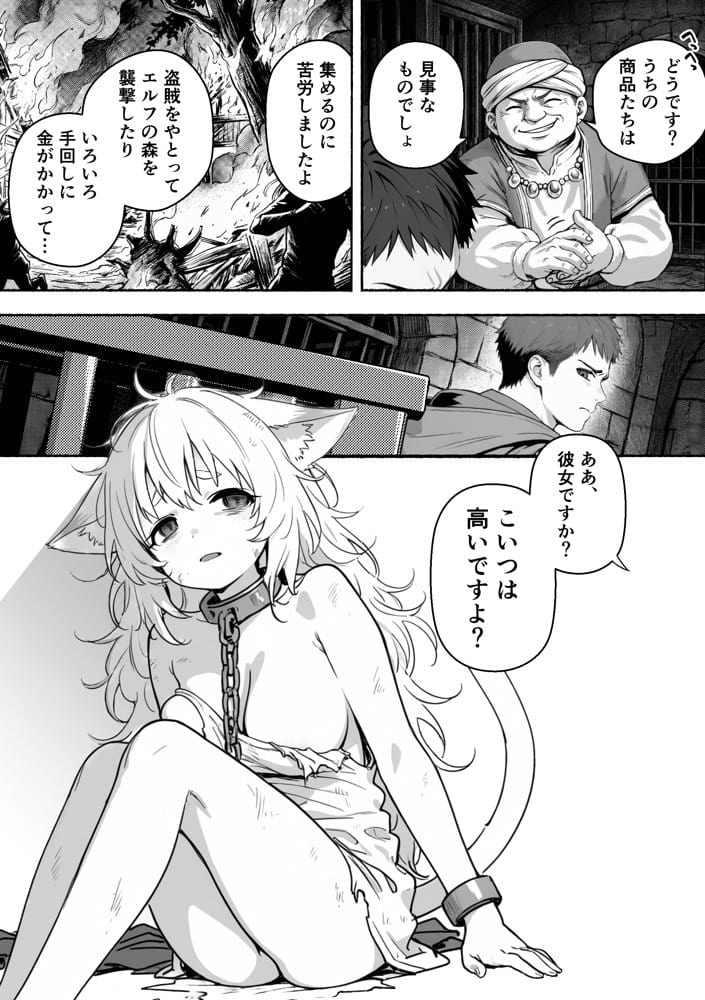 元奴●獣人ちゃんはご主人様と毎日えっちがしたい！