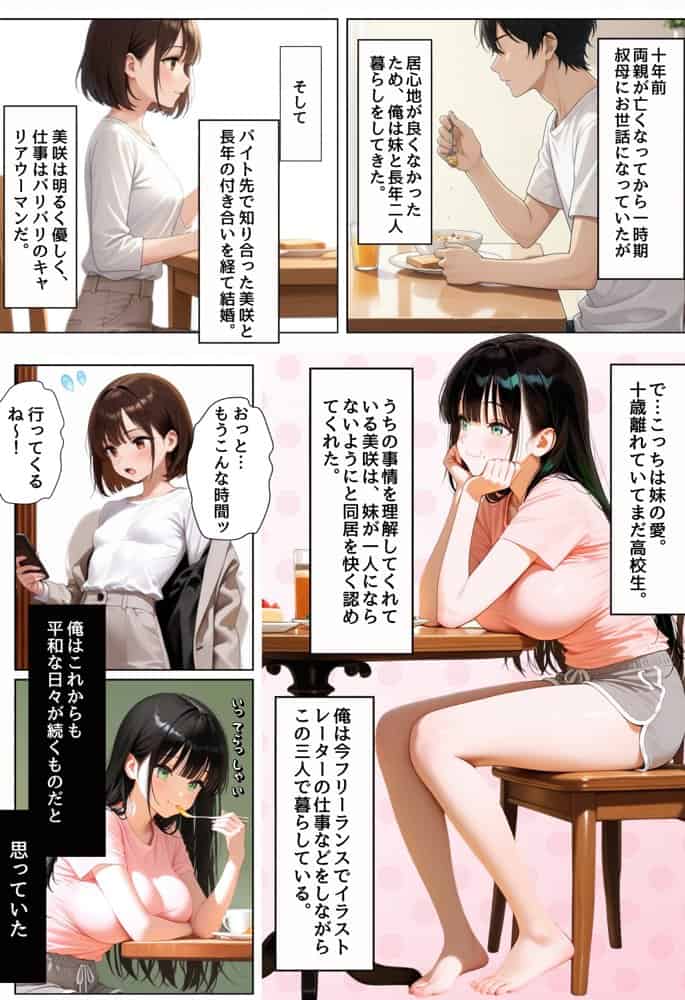 俺を好きすぎる妹がベロキス中出し懇願してくるので精液まみれにして孕ませてしまった話