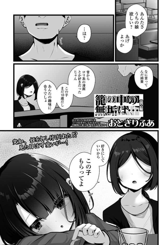 籠の中の無垢は… 前編