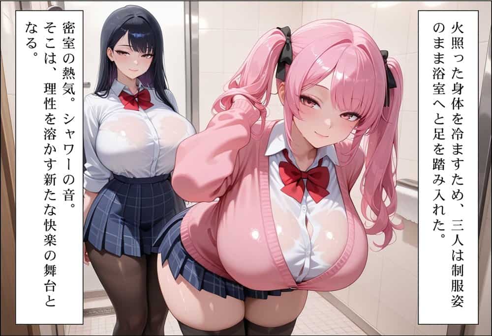 勉強を教える代わりにエッチをさせてくれるギャルが俺の部屋に入り浸る話〜恋するWギャルと純愛混浴編〜