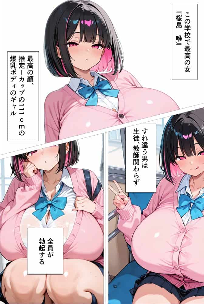 爆乳ギャルを催〇で性〇隷にするつもりが制御不能になってあまあまHで無限に搾精されちゃうお話