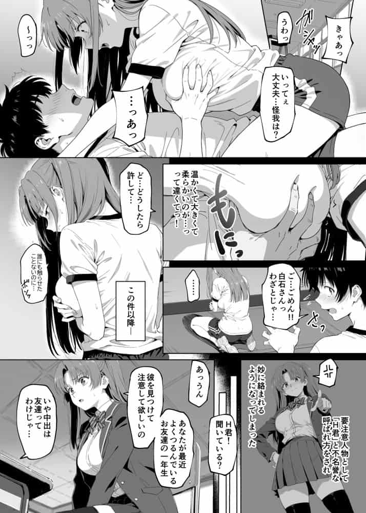 ラッキースケベ止まりのハーレム主人公の体を頭SEXのサル後輩が乗っ取った話www