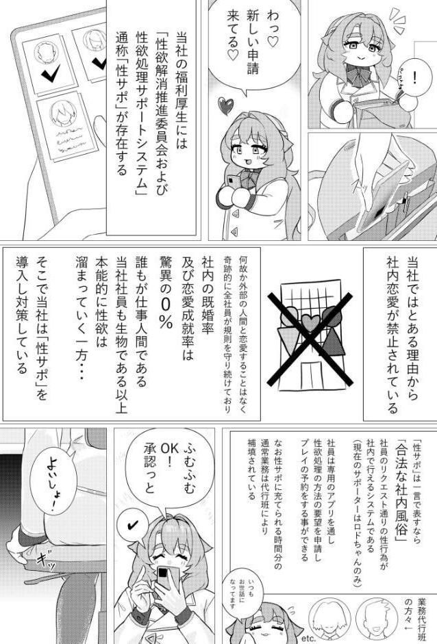 性サポ〜ロドちゃんの日課〜