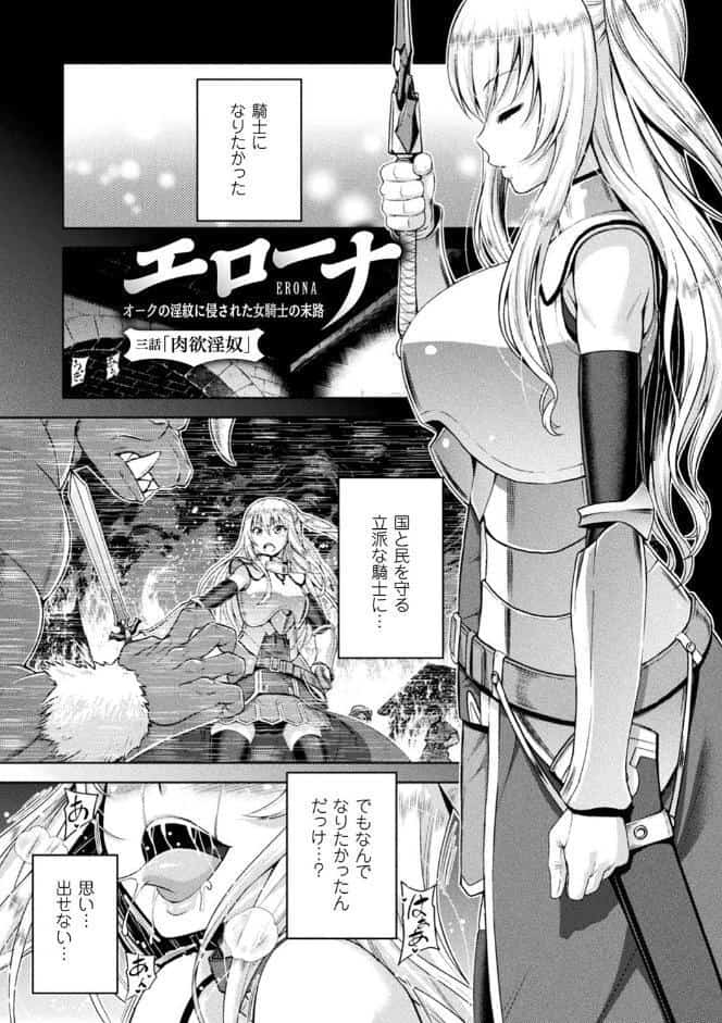 エローナ オークの淫紋に侵された女騎士の末路