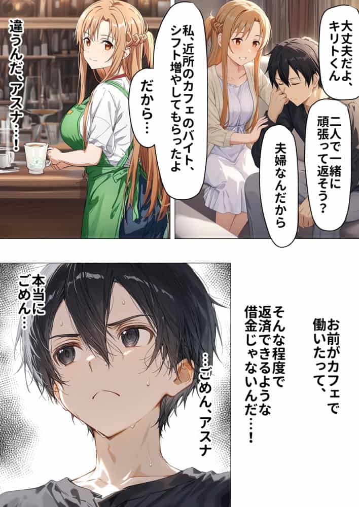 【総集編】SA●アスナ 寝取られ堕ちるヒロイン【1〜5巻】＋新規1