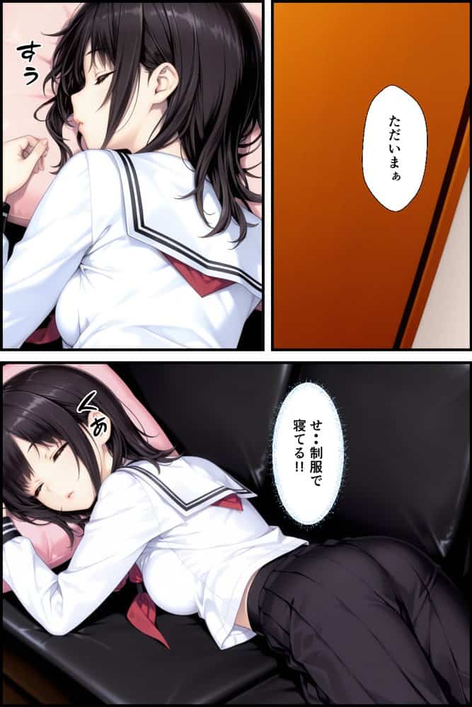清楚系妹のおっぱいが凄すぎて我慢できず中出しした話