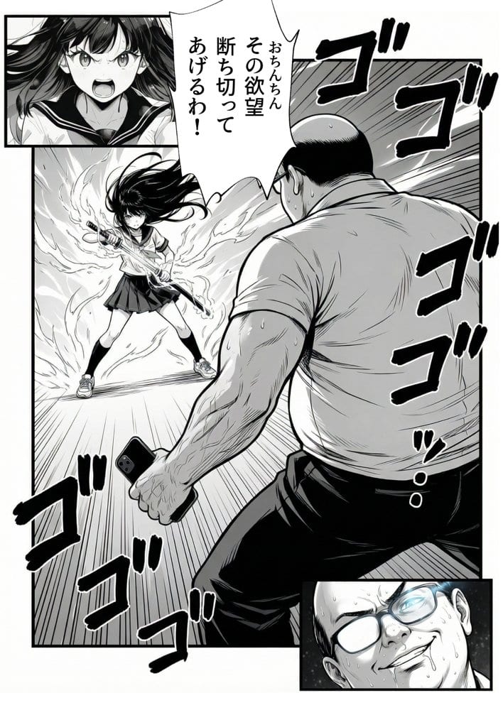 操作系チート能力に覚醒したメタボおじさんが最強スマホで美少女種付け性活