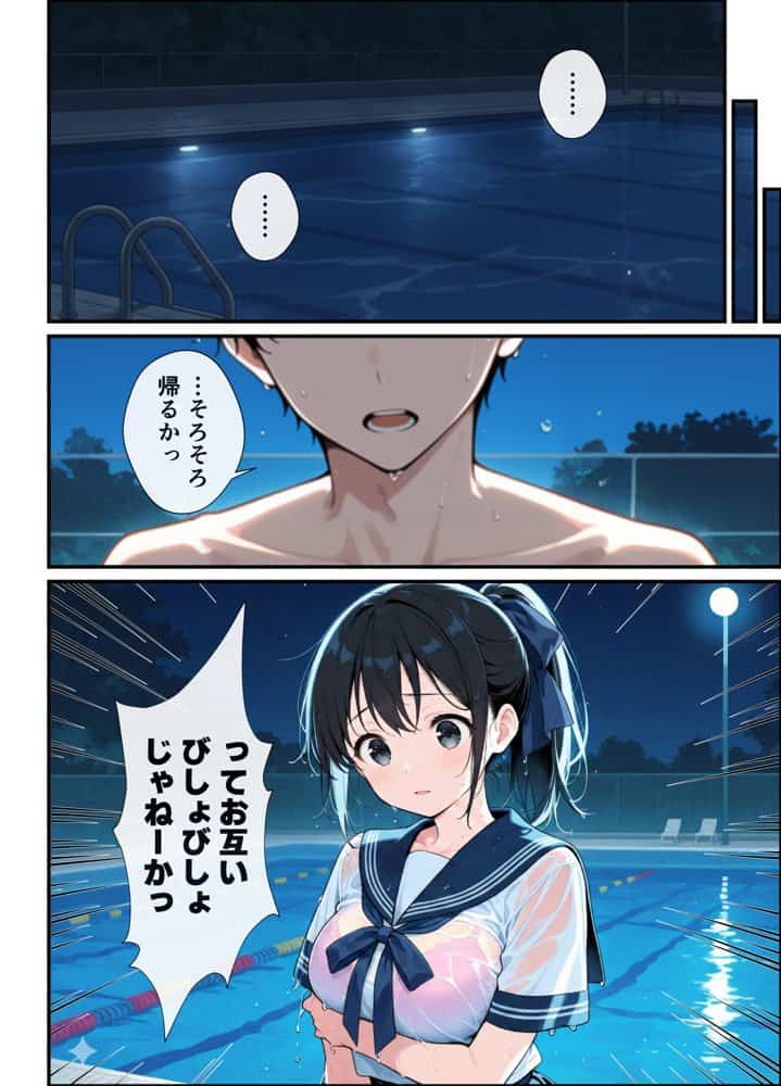 純粋清楚妹のブラ透け事件から、学校で家でと連続甘々中出し懇願SEXした話