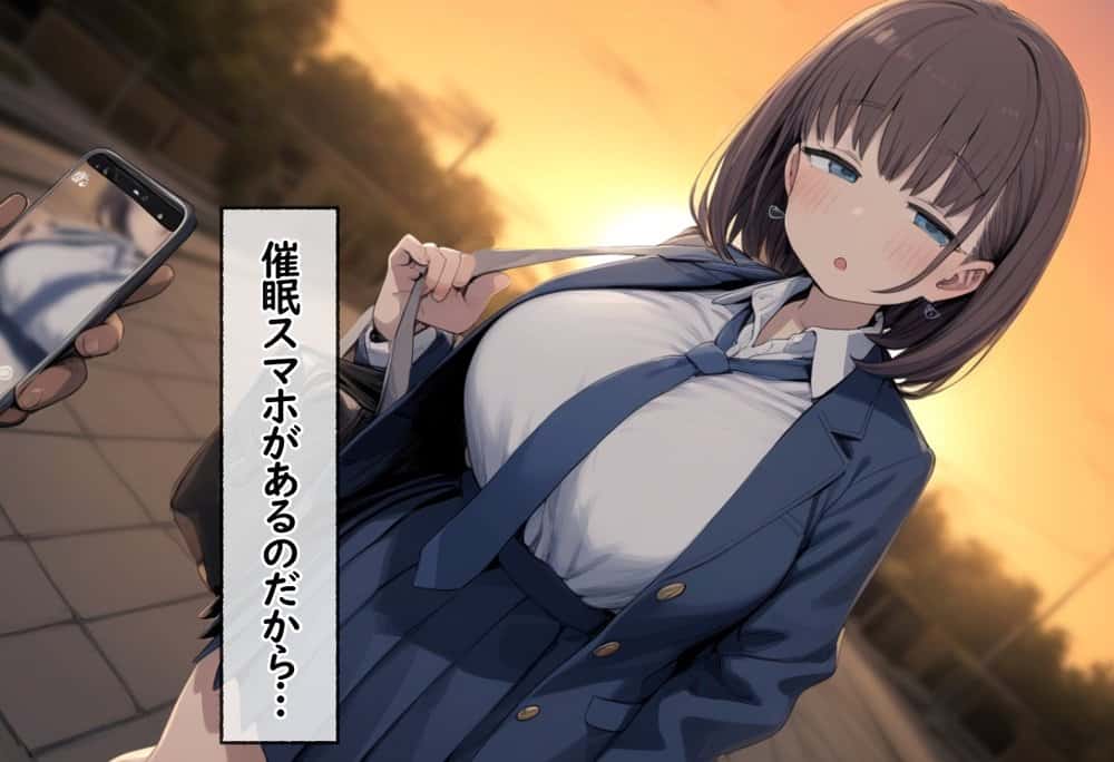 たわわ女子校生を催●スマホで【俺のモノ】にして孕ませる話
