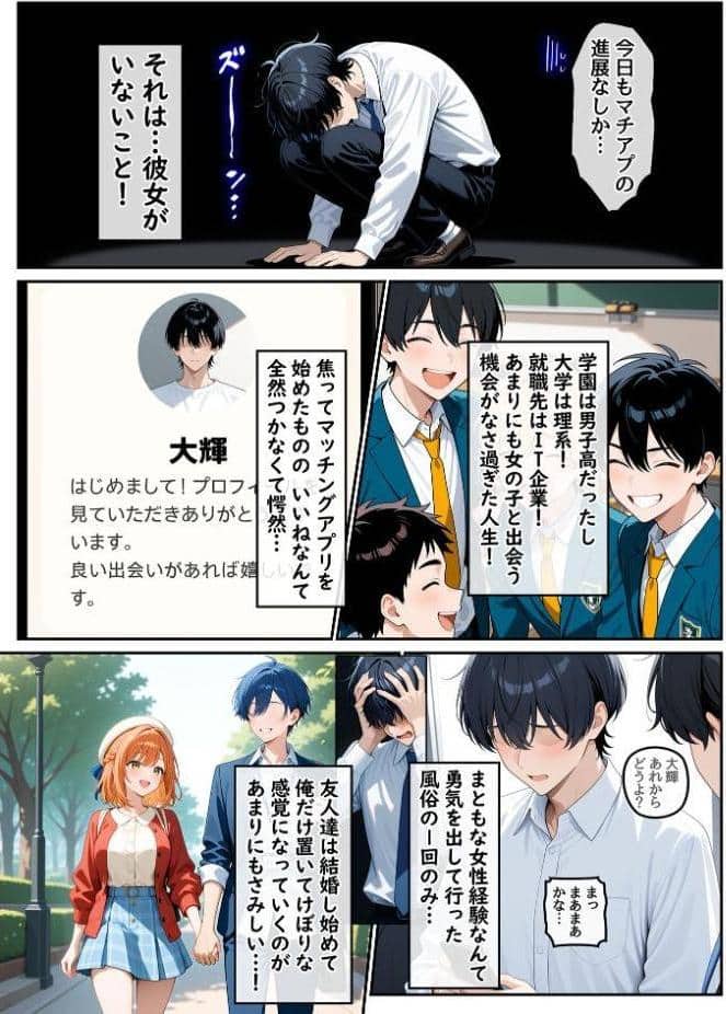 童貞の俺が海外旅行先で出会った褐色美女と国際結婚して子作りしまくる話1 モザイク版