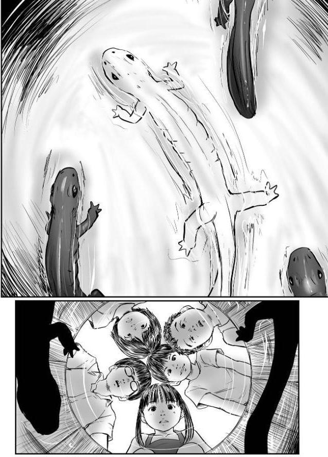 白い山椒魚 第一話
