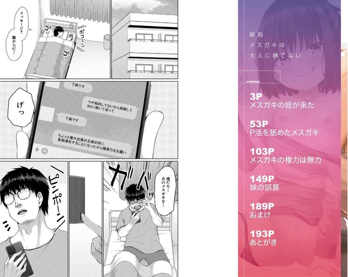 結局メスガキは大人に勝てない【1話試し読み付き】