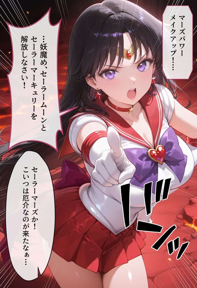 【セリフ付】悪魔に敗北〜快楽堕ちさせられた火の戦士編〜