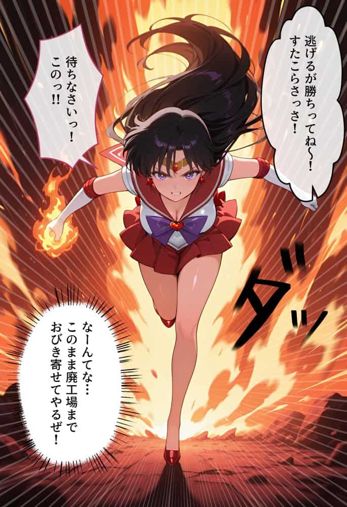 【セリフ付】悪魔に敗北〜快楽堕ちさせられた火の戦士編〜