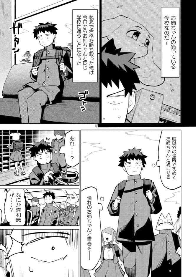 お隣さんの兎姉ちゃん【単話】