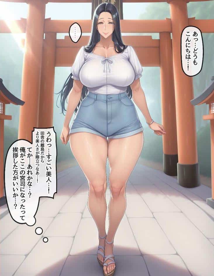 孕ませ島1〜離島の神社に呼ばれた俺が、島の未来のために子種を注ぎ続ける話〜 モザイク版