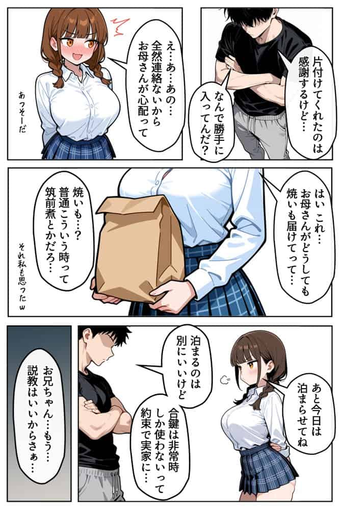 巨乳なツンデレ妹はほっとけない〜兄の家侵入編〜