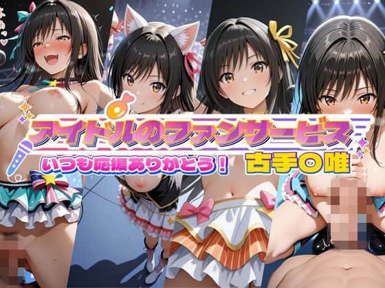 アイドルのファンサービス いつも応援ありがとう! 古手〇唯