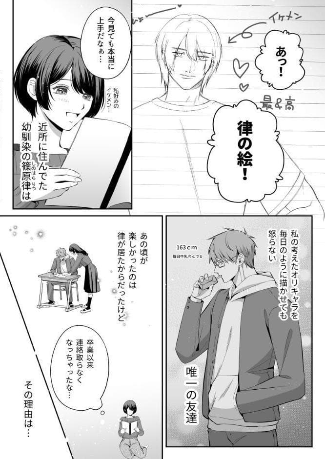 OC（オリジナルキャラ）に似た幼馴染がイケメン過ぎて困ってます【R-18版】【合冊版】