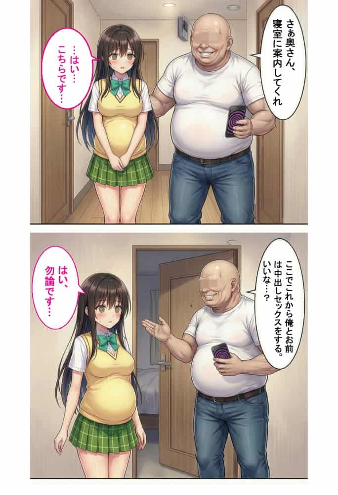 妊婦になったToL●VEる古手川が催●おじさんに寝取られボテ腹中出し→出産させられる話【全168P】