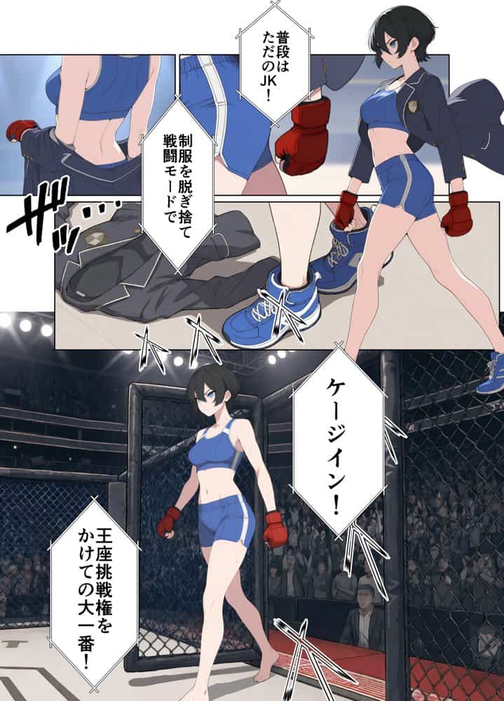 現役JK格闘家は穴モテしたい