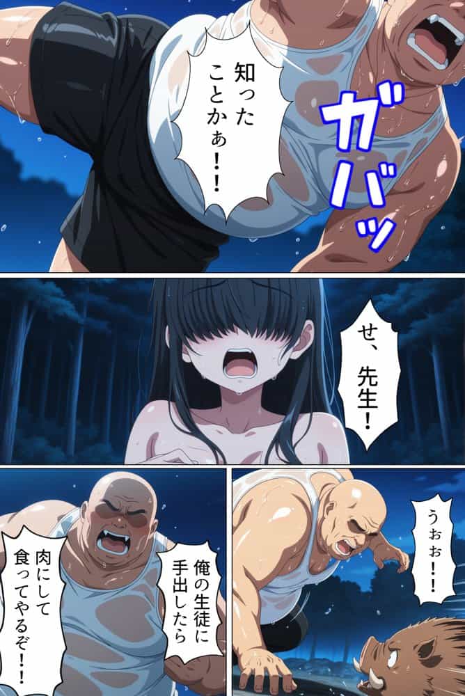 目隠れさんと無人島性活