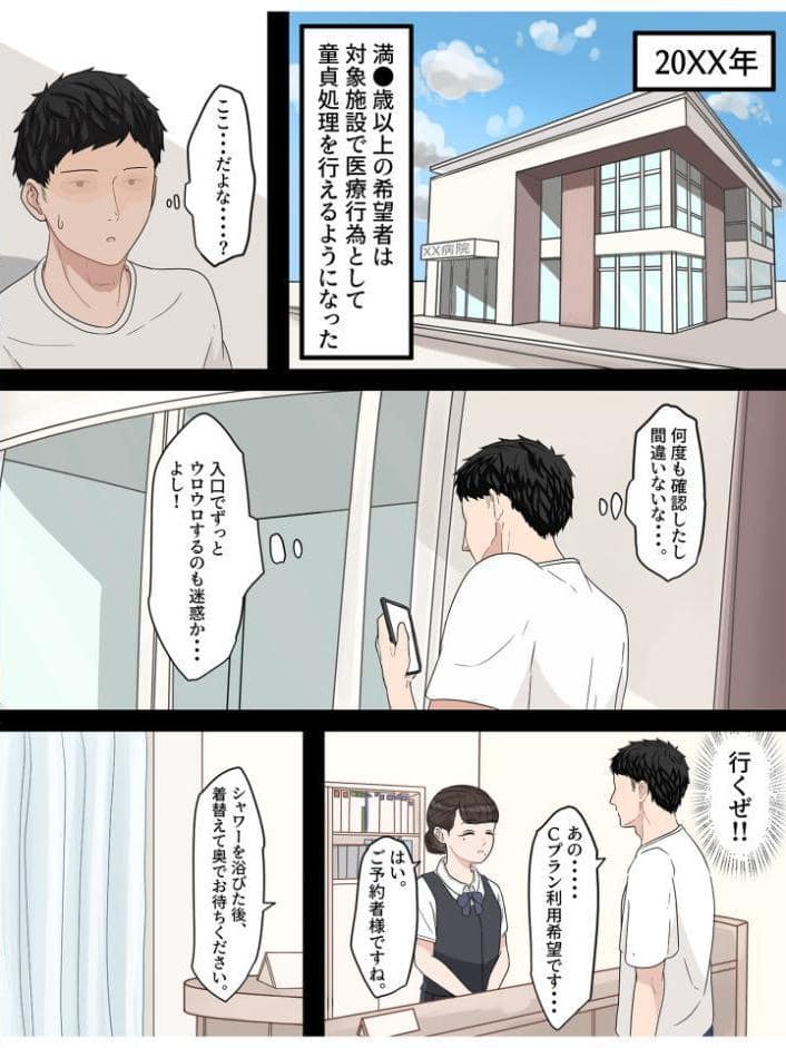 童貞処理局 無表情おねえさんに事務的に処理してもらう話 モザイク版
