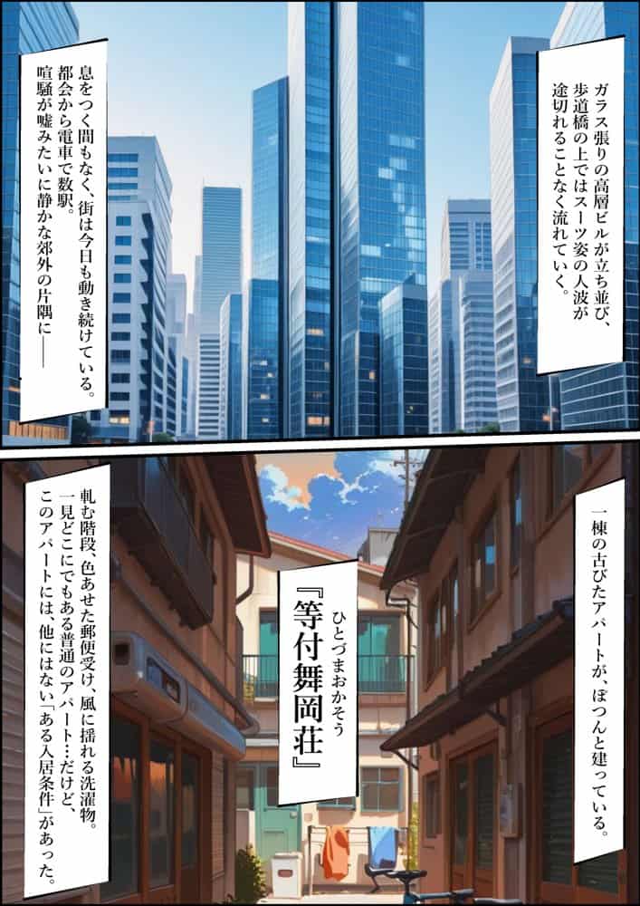 【4K高画質】人妻限定アパート〜大家のペットになった日編〜_総集編 1