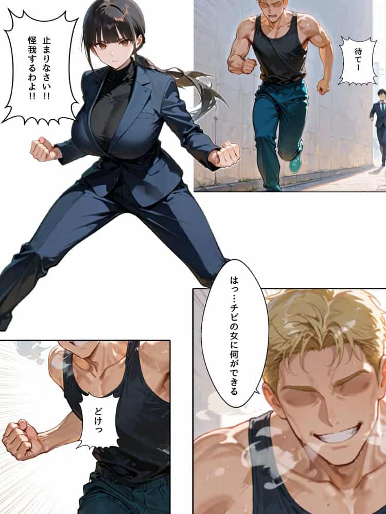 ミニマム爆乳捜査官玲奈