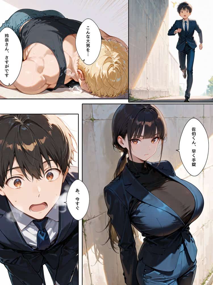 ミニマム爆乳捜査官玲奈