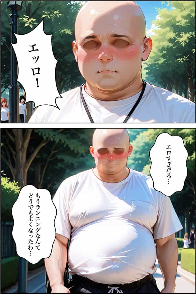 ランニング中に巨乳を揺らす誘惑女がデリヘルとして家にやってきた