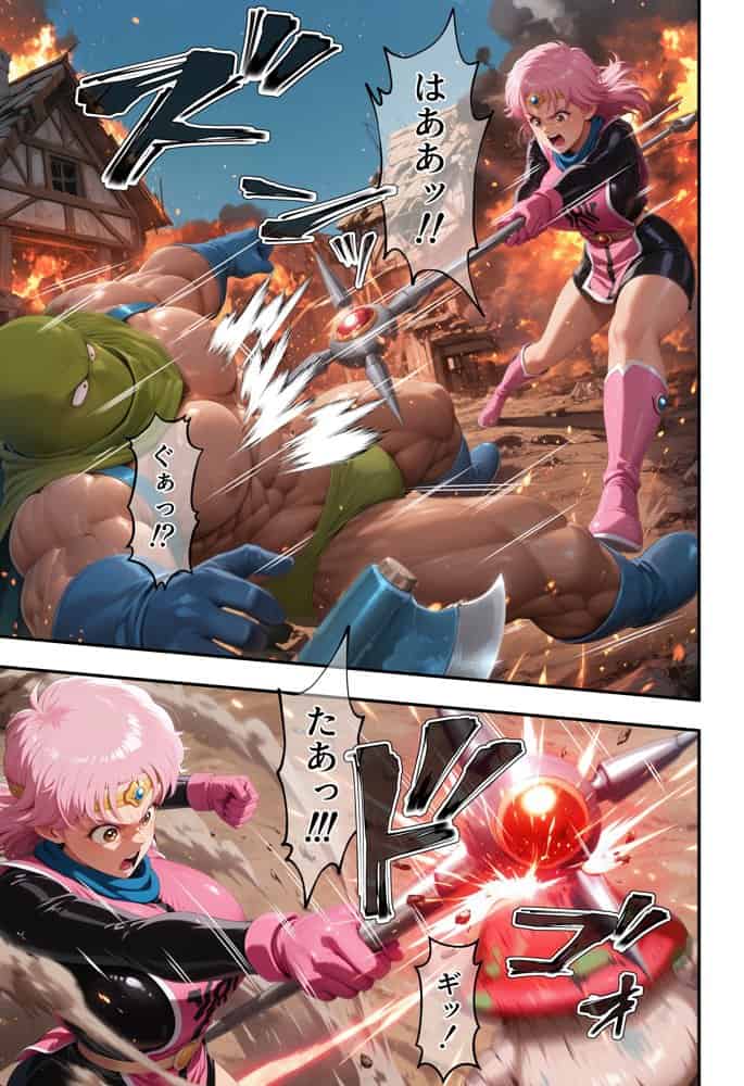 僧侶戦士、魔物の苗床に堕つ…！！？の巻