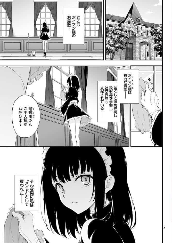 メイド教育。ー没落貴族 瑠璃川椿ー