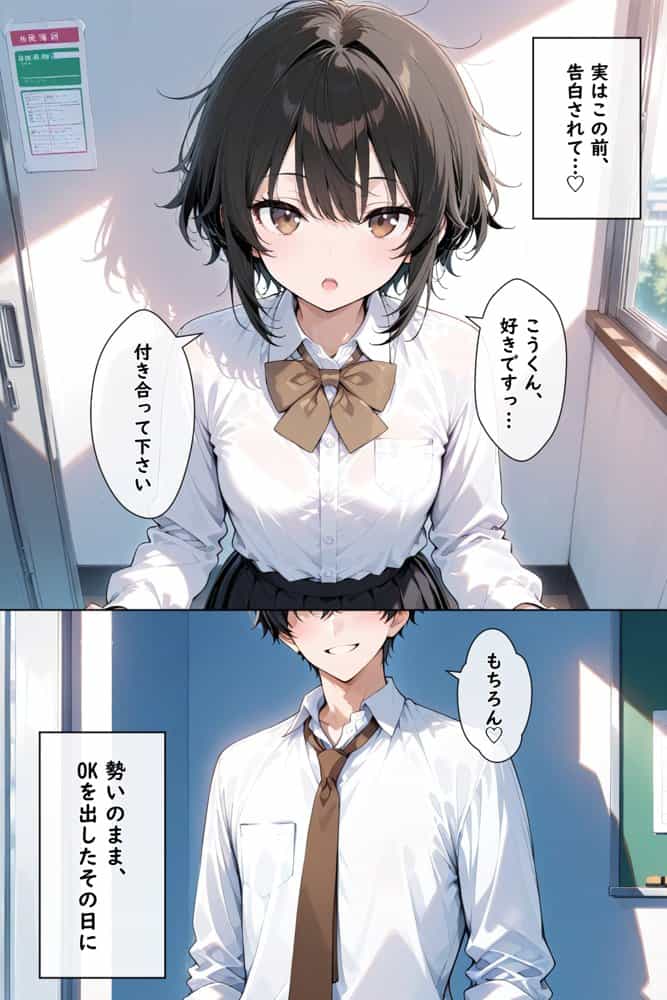 無表情な恋人まんこ…「はいっどっぴゅ〜」