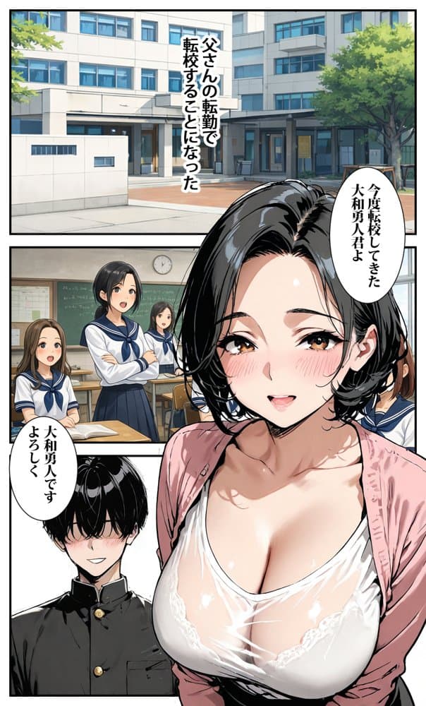 転校した学校は貞操逆転の学校だった