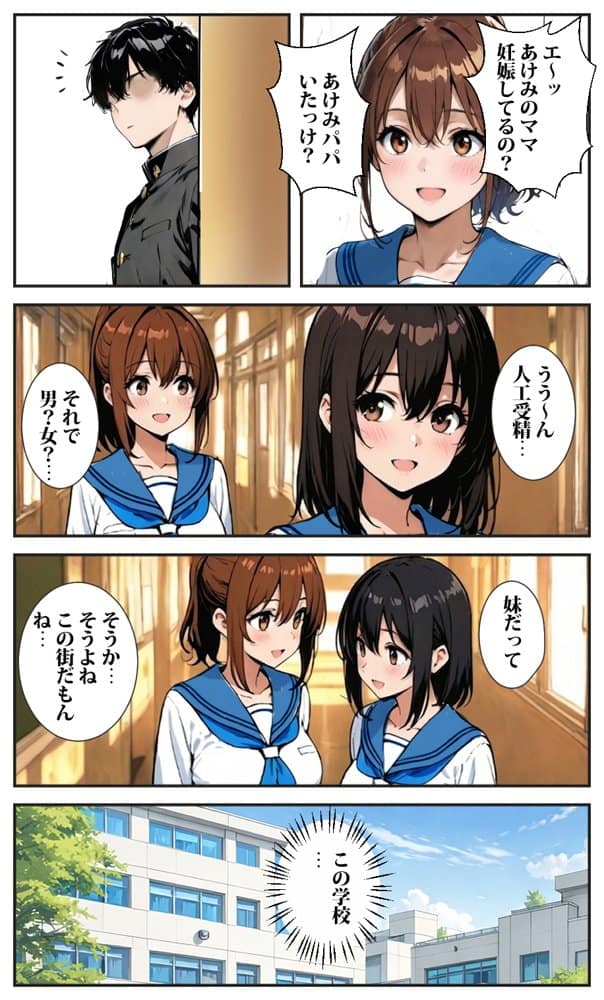 転校した学校は貞操逆転の学校だった