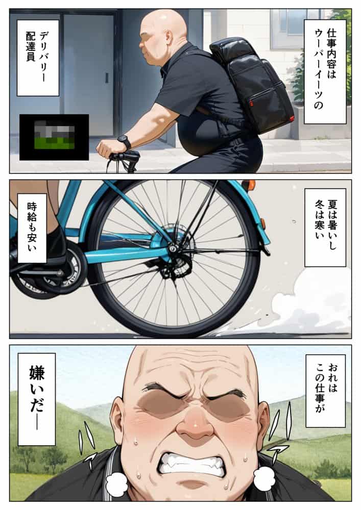 推しのアイドルがウーパーイート配達員の俺とセフレになった話