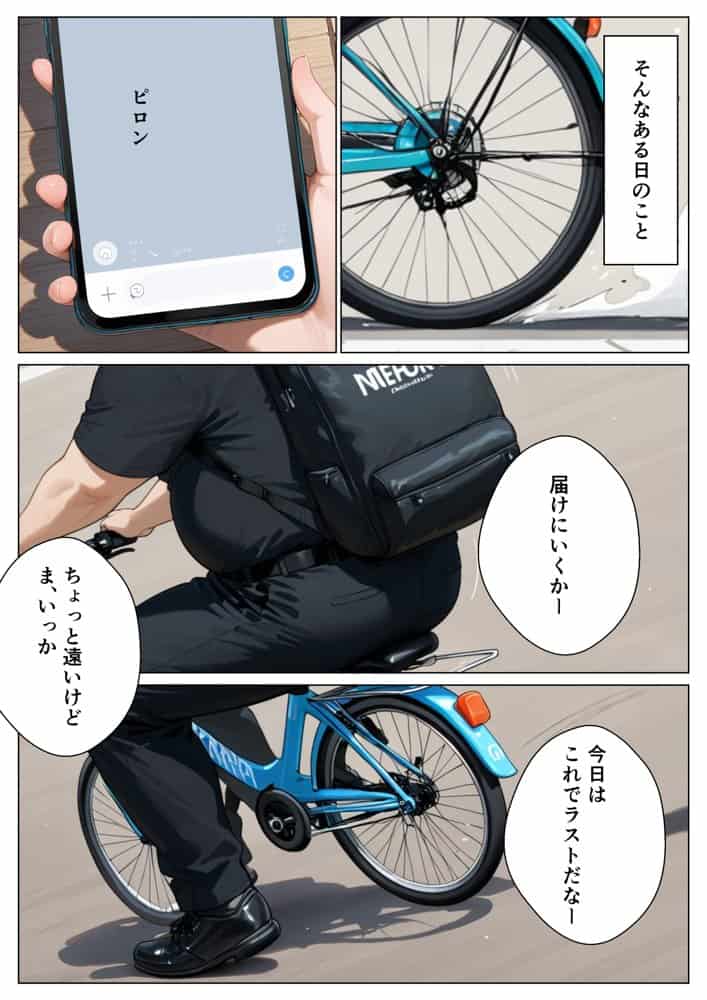 推しのアイドルがウーパーイート配達員の俺とセフレになった話