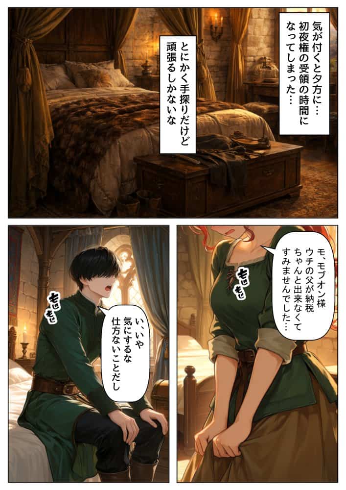 中世領主に転生した俺は、【初夜権】で処女を抱きまくる