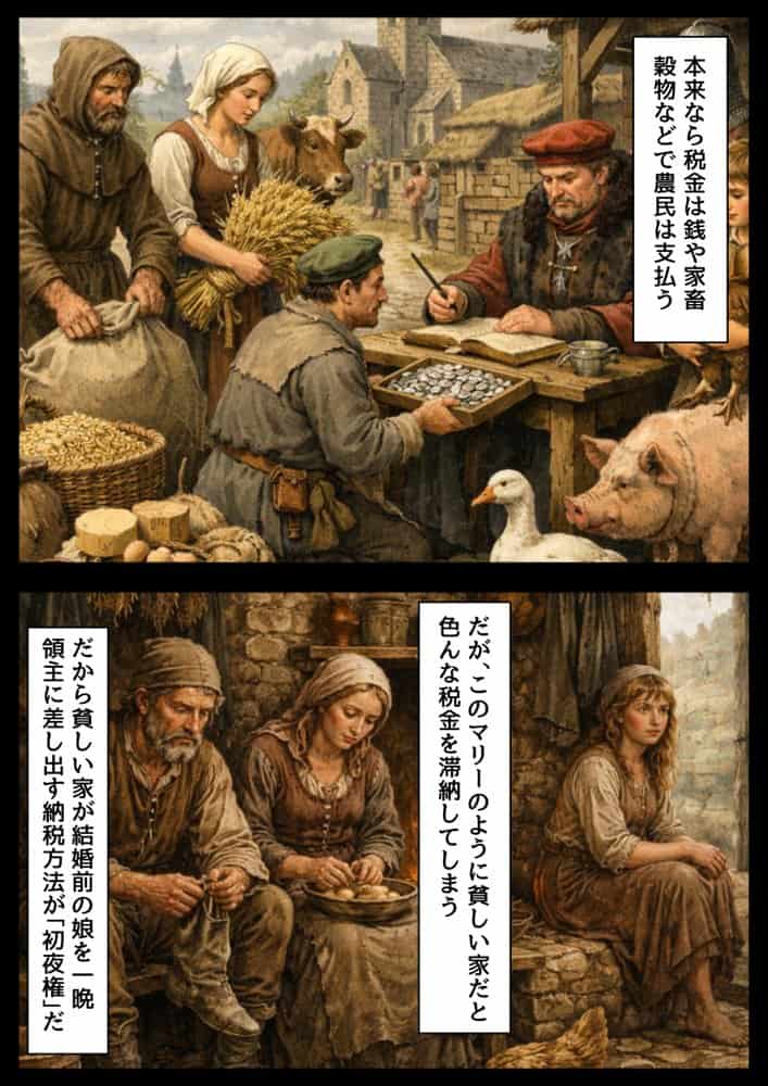 中世領主に転生した俺は、【初夜権】で処女を抱きまくる