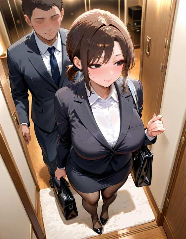 ムチムチ女上司 若手育性指導 出張編 モザイク版