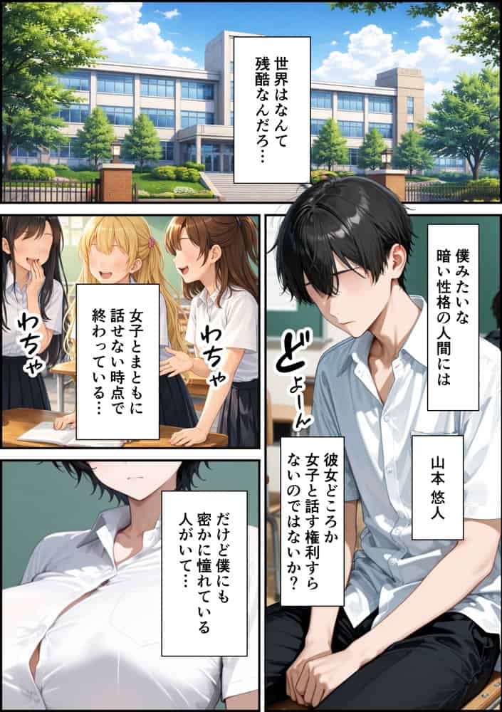 常識改変AIマッチング毒舌クールギャルをメス堕ちさせた話