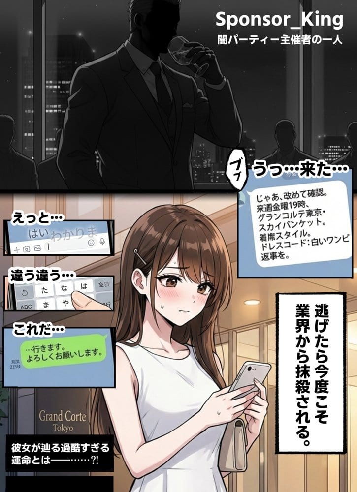 モデルの卵 美咲の闇路 〜純潔を奪われ、枕営業と闇パーティーで再び堕ちるトラウマ連鎖〜