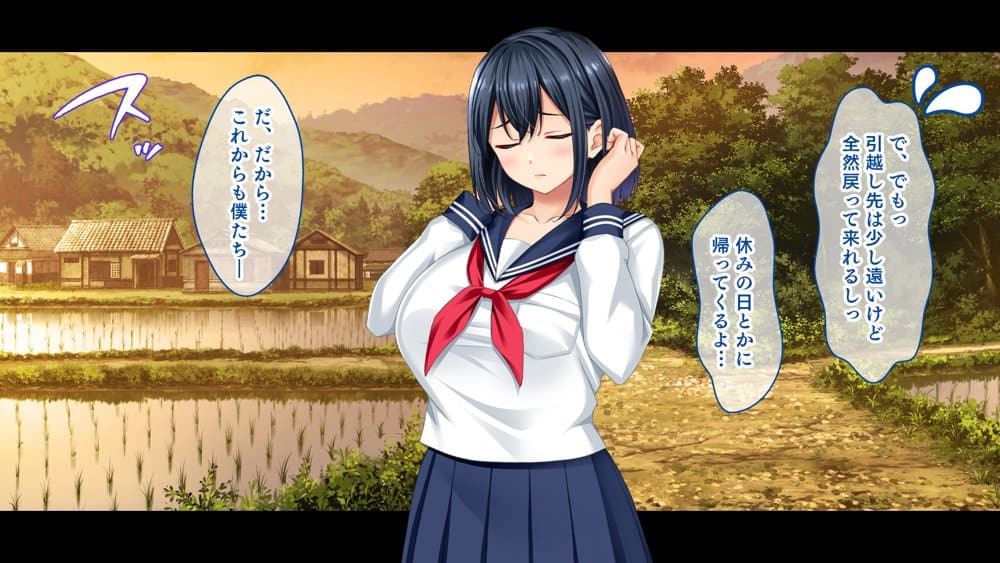 転校して田舎の恋人と会えない日々、僕はクラスメイトのギャルたちとセックスする