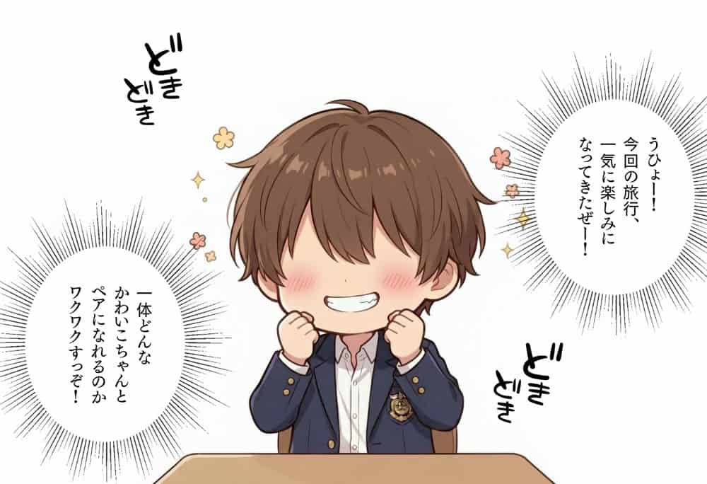修学旅行3―最初は気にも留めなかった地味な子に、いつの間にか惹かれていた話。