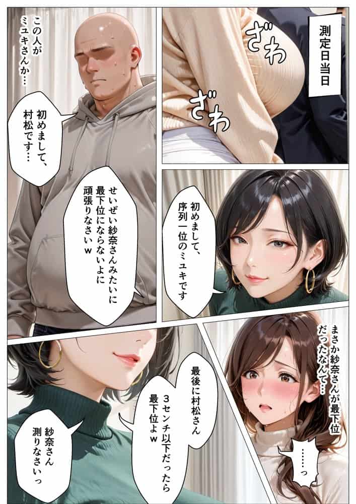 俺のアパートはチンポの長さで序列が決まる世界