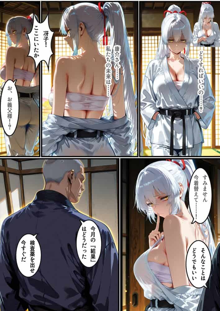 【家系侵蝕】特濃種付けに堕ちた道場人妻