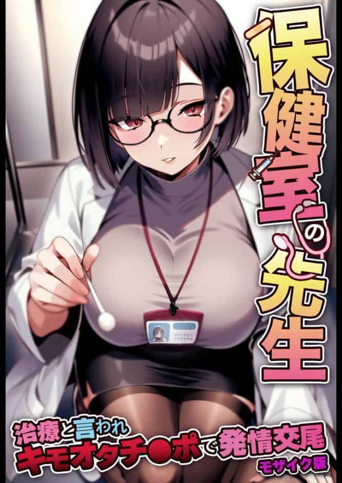 保健室の先生 治療と言われキモオタチ●ポで発情交尾 モザイク版